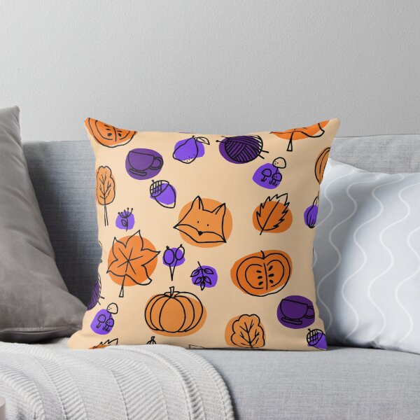 Item preview, Cosy Autumn Vibes Seamless Repeat Pattern — Fall Colourways 1E designed and sold by Claire_Brown.