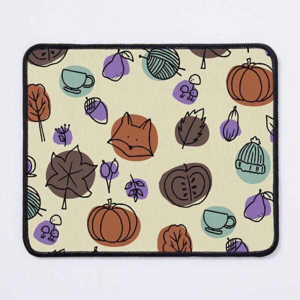 Item preview, Cosy Autumn Vibes Seamless Repeat Pattern — Fall Colourway designed and sold by Claire_Brown.