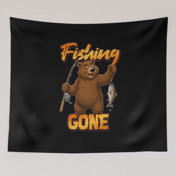 Item preview, Gone Fishing  designed and sold by TheEndDesign.