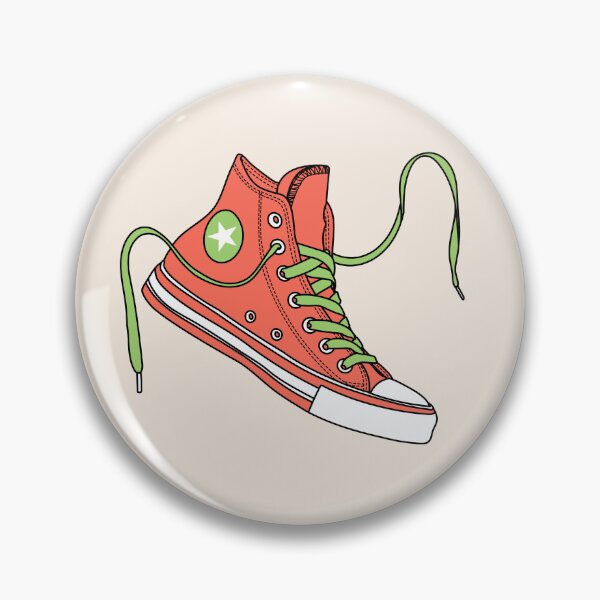 Item preview, bitter sweet orange and green high tops designed and sold by MickeyEdwards.