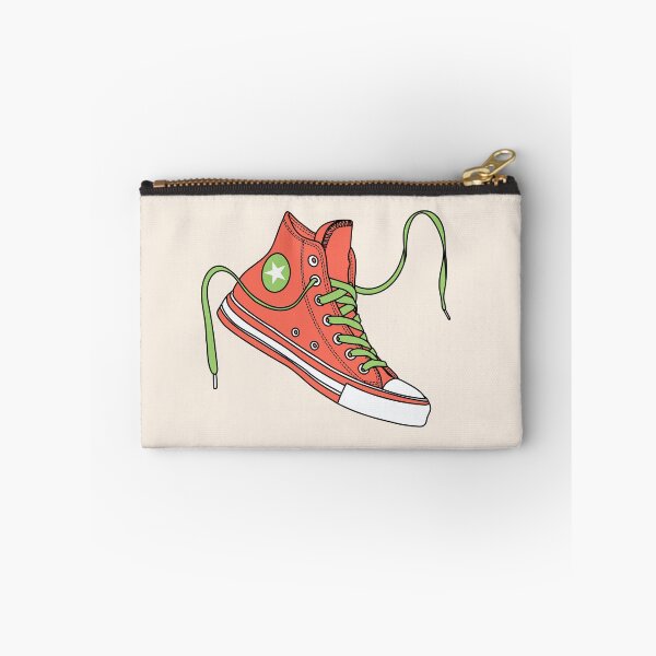 Item preview, bitter sweet orange and green high tops designed and sold by MickeyEdwards.