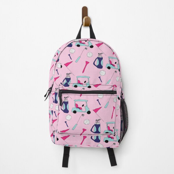 Item preview, Country Club Chic Pattern | Cute Golf Icons on Pink designed by KEESH designed and sold by 914Design.