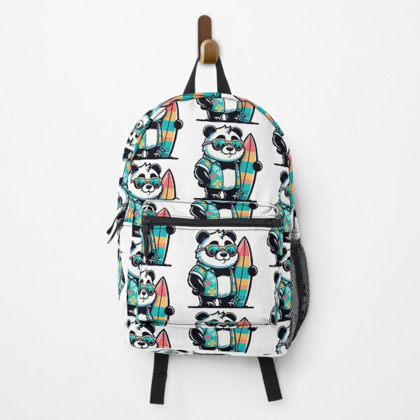Item preview, Surfing Panda Bear designed and sold by Retro@nimals.