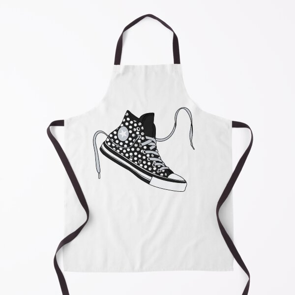 Item preview, Black dots high tops designed and sold by MickeyEdwards.
