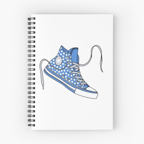 Item preview, Blue dots high tops designed and sold by MickeyEdwards.