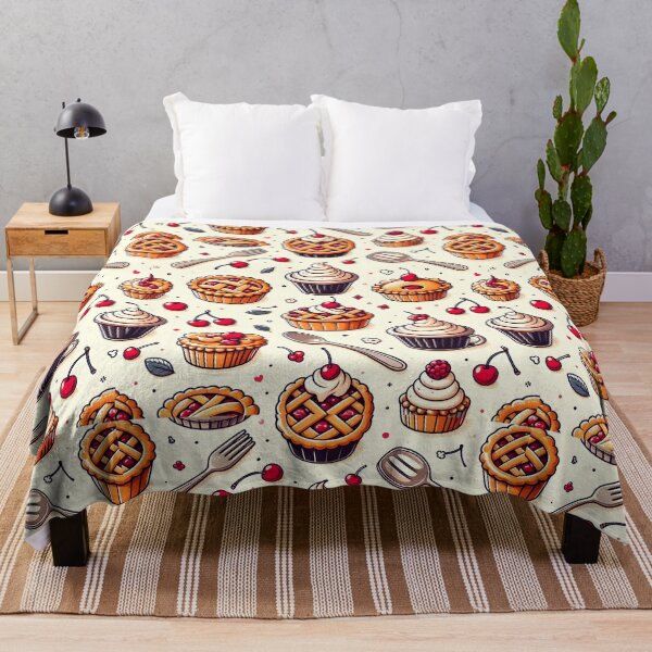 Item preview, Cherry Cupcake Kitchen Pattern designed and sold by Apex Designs.