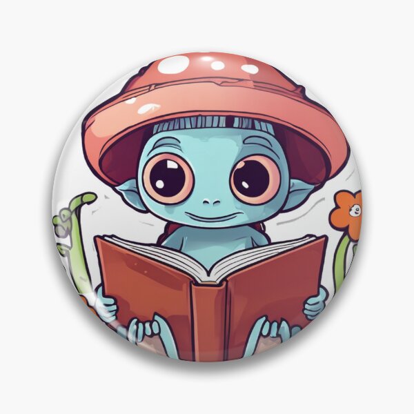 Item preview, Goblincore Reading Goblin Bookish Aesthetic designed and sold by Vrynko.