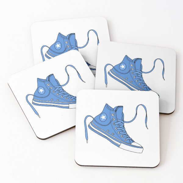 Item preview, Blue jeans high tops designed and sold by MickeyEdwards.