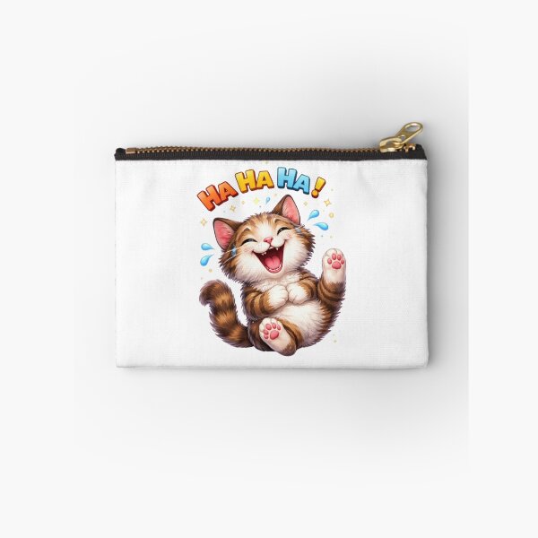 Item preview, Joyful Laughing Kitten with Colorful Text designed and sold by Pani Kara.
