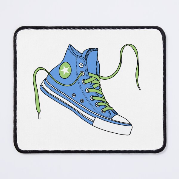 Item preview, Blue jeans and green high tops designed and sold by MickeyEdwards.