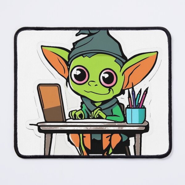 Item preview, Cozy Goblin Planner Bookworm Goblincore designed and sold by Vrynko.