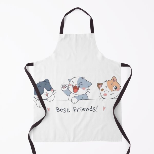 Item preview, Kawaii Best Friends Cats | Cute Chibi Kittens Peek-a-Boo Art designed and sold by ZairDesign.