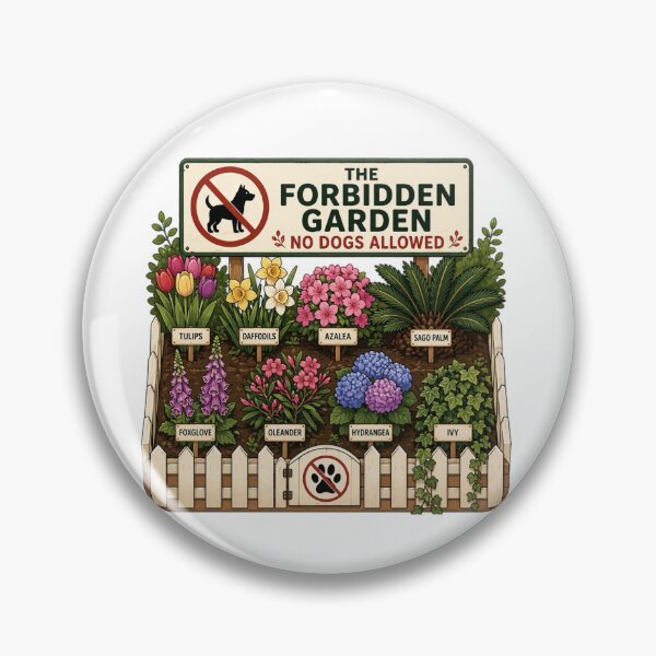 Item preview, Dog family gift - toxic plants list designed and sold by Dead-Dove-Ltd.