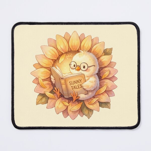 Item preview, Sunflower Chick Storybook Charm designed and sold by MythicCotton.