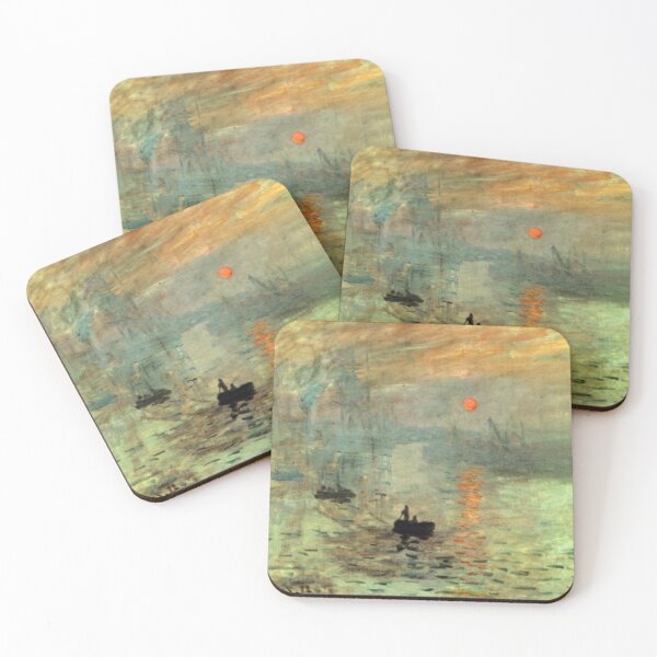 Item preview, Claude Monet: Impression, Sunrise (1872) designed and sold by Athena-Arts-.
