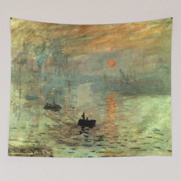 Item preview, Claude Monet: Impression, Sunrise (1872) designed and sold by Athena-Arts-.
