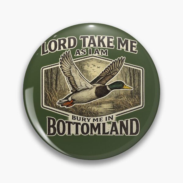 Item preview, Rustic Bottomland Mallard Duck Hunter Design designed and sold by SjoyStudio.