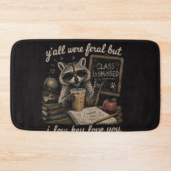 Item preview, Y’all Were Feral But I Lowkey Funny Meme Quote designed and sold by Clairenity Studio.