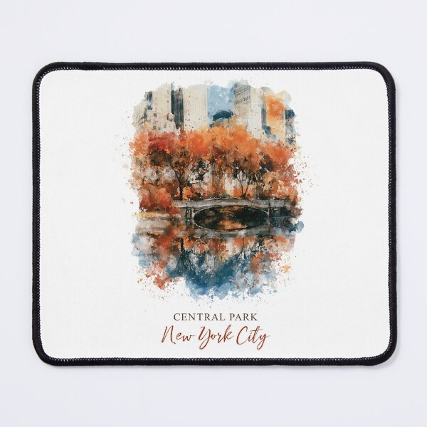 Item preview, A Travel Print of Central Park - New York designed and sold by StudioRedKoala.