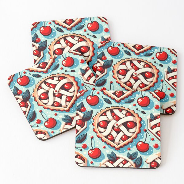 Item preview, Heart Cherry Pie Parade designed and sold by Apex Designs.
