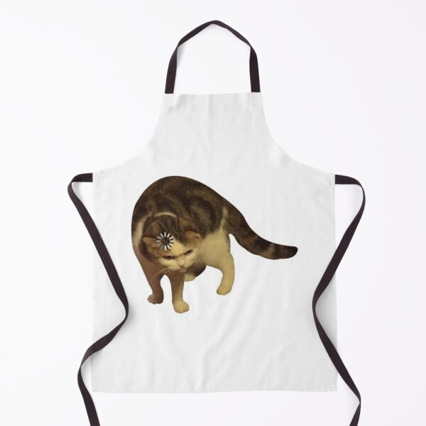 Item preview, Distracted Cat Spinning Wheel Brain Loading Design designed and sold by Mustangana.