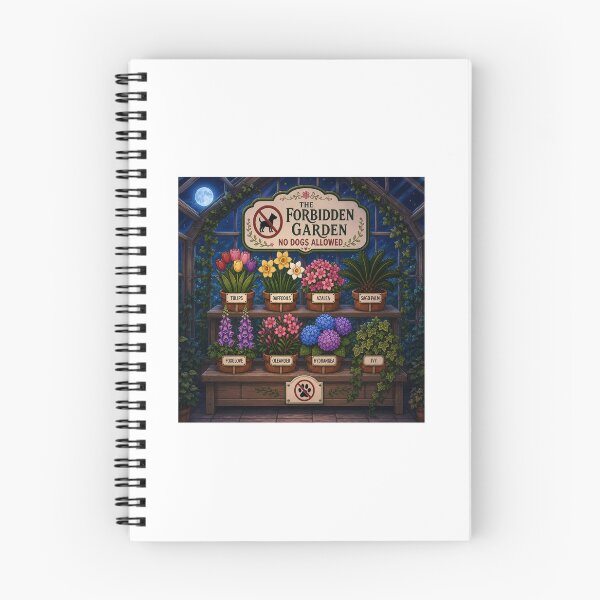 Item preview, Dog owner gift - toxic plants list  designed and sold by Dead-Dove-Ltd.