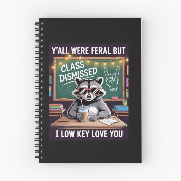 Item preview, Y’all Were Feral But I Lowkey Funny Meme Quote designed and sold by Clairenity Studio.