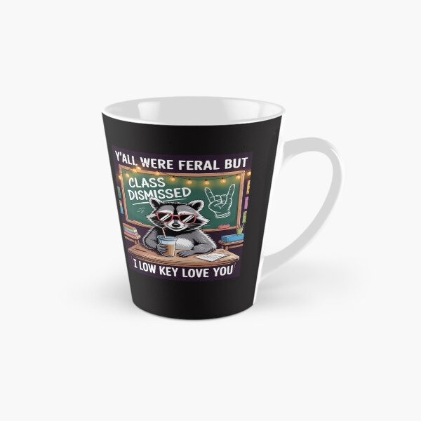 Item preview, Y’all Were Feral But I Lowkey Funny Meme Quote designed and sold by Clairenity Studio.