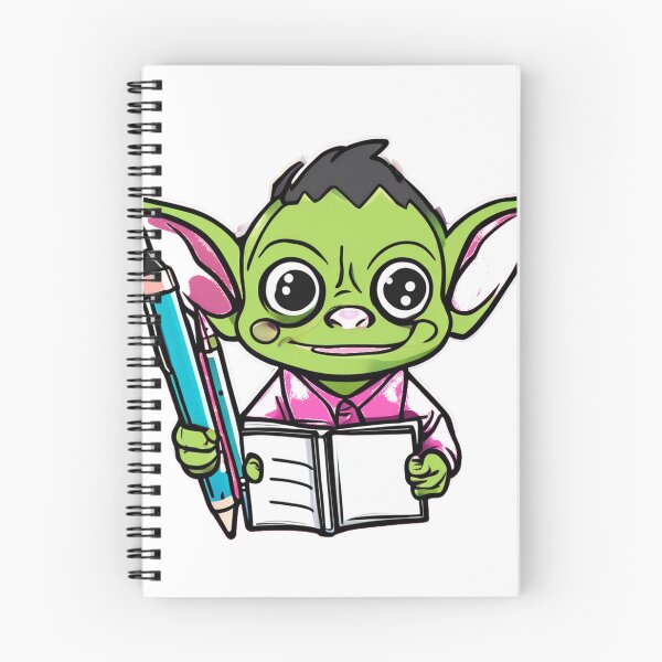 Item preview, Goblin Planner Bookworm Goblincore designed and sold by Vrynko.