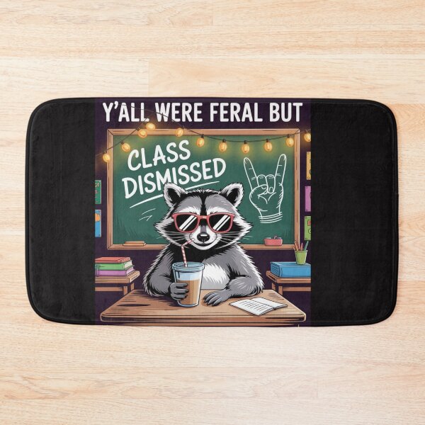 Item preview, Y’all Were Feral But I Lowkey Funny Meme Quote designed and sold by Clairenity Studio.