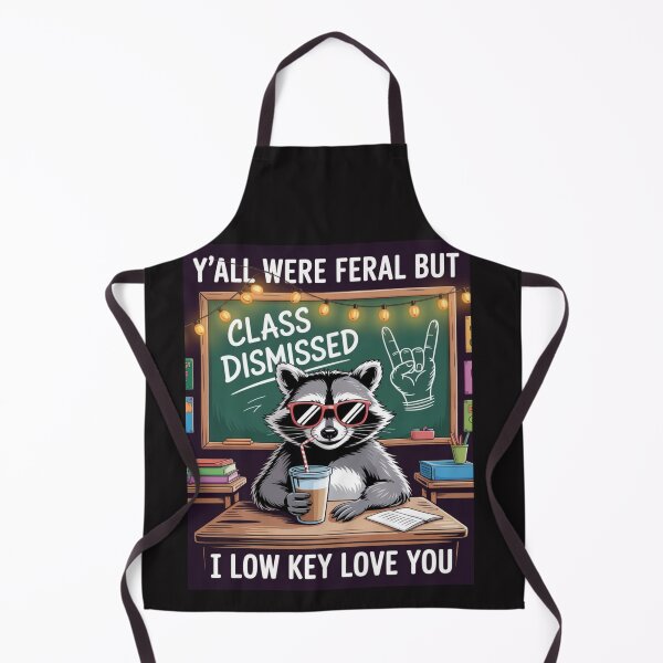 Item preview, Y’all Were Feral But I Lowkey Funny Meme Quote designed and sold by Clairenity Studio.