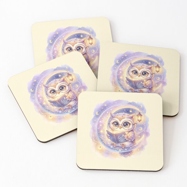 Item preview, Moonlit Owl Storybook Magic designed and sold by MythicCotton.