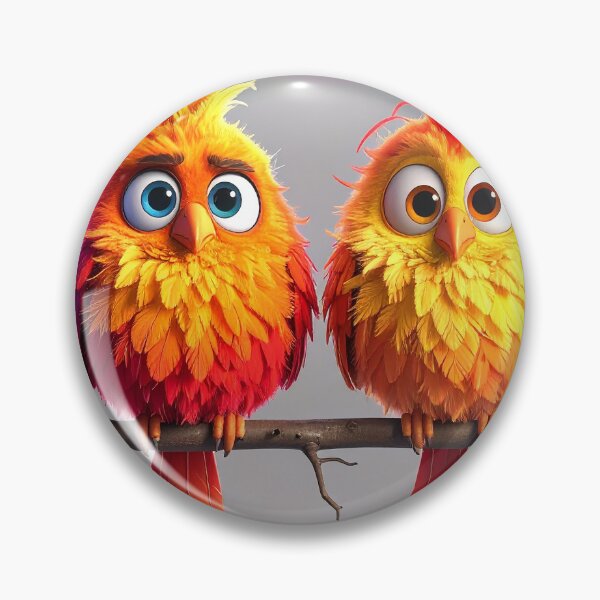 Item preview, Cute Colorful Parrot on Branch designed and sold by BetweenForms.