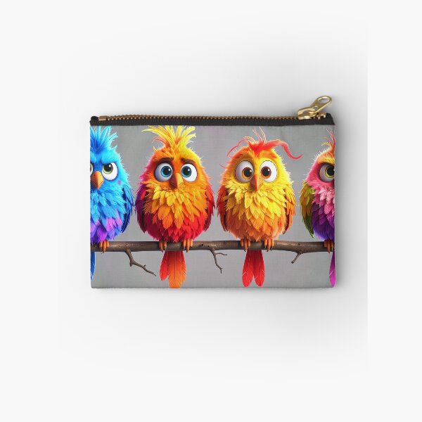 Item preview, Cute Colorful Parrot on Branch designed and sold by BetweenForms.