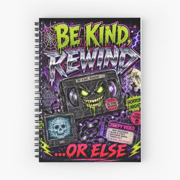 Item preview, Be Kind, Rewind... Or Else designed and sold by Vintage Vibes by Paul Boyer.