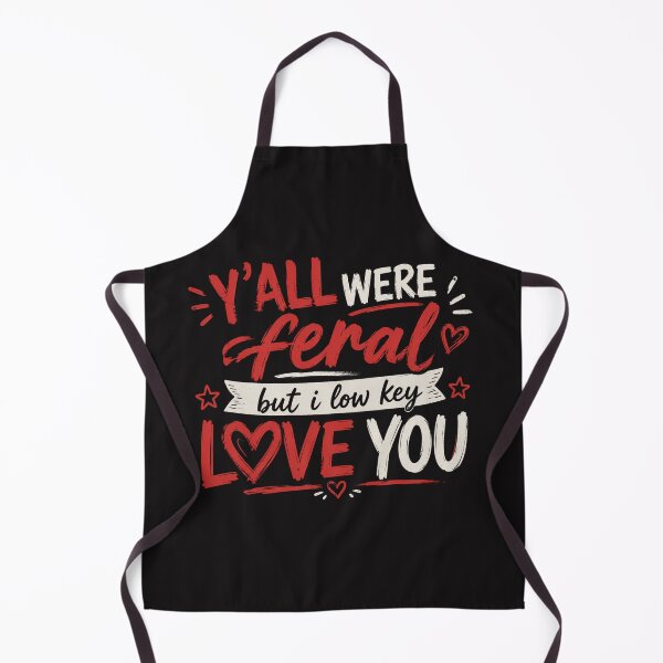 Item preview, Y’all Were Feral But I Lowkey Funny Meme Quote designed and sold by Clairenity Studio.