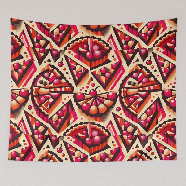 Item preview, Pop Cherry Pastry Geometry designed and sold by Apex Designs.
