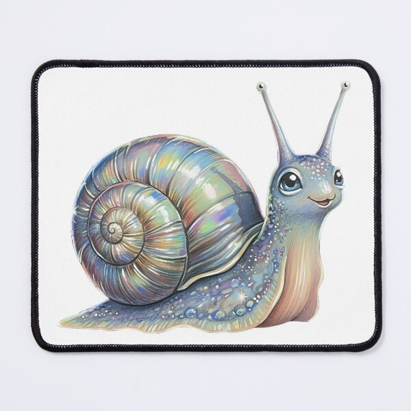 Item preview, Cosmic Snail Galaxy Nebula Space Art designed and sold by GymTanLaundry.