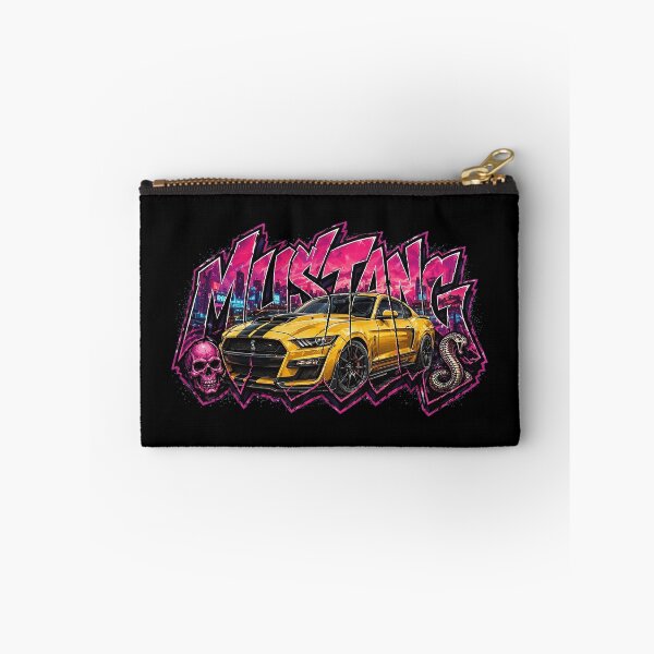 Item preview, Mustang Shelby GT500 Street Art - Yellow Muscle Car Graffiti Design designed and sold by SasquatchTrail.