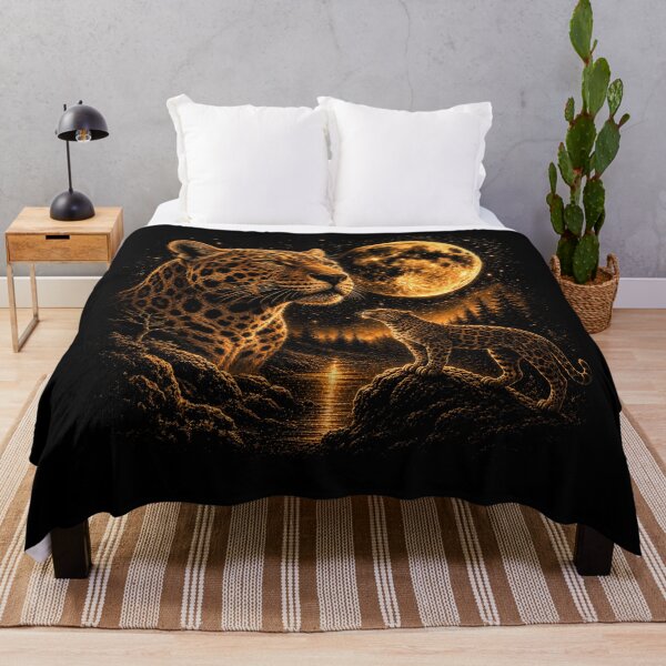Item preview, Leopard Howling To The Moon Vintage 90s Graphic designed and sold by will freed18.