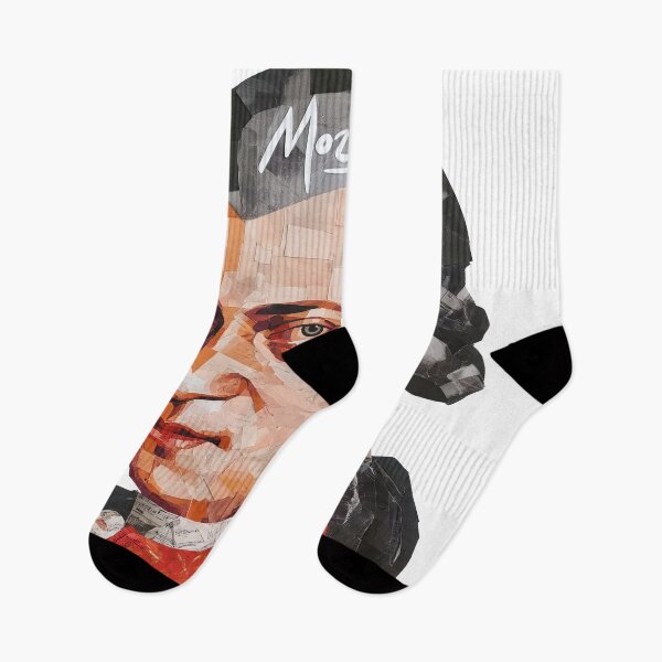 Item preview, Mozart – Collage Portrait Art Print | Classical Music Contemporary Pop Art Poster designed and sold by OzzFrequency.