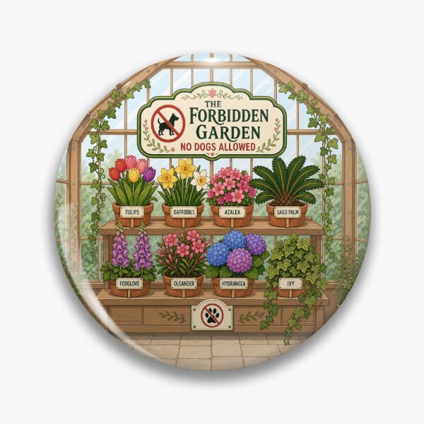 Item preview, Dog gift - safety toxic plants list designed and sold by Dead-Dove-Ltd.