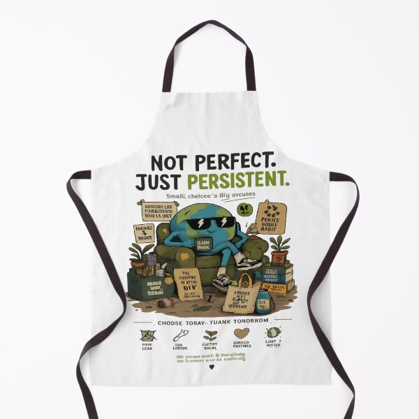 Item preview, Not Perfect Just Persistent Planet designed and sold by Wolf Creator.