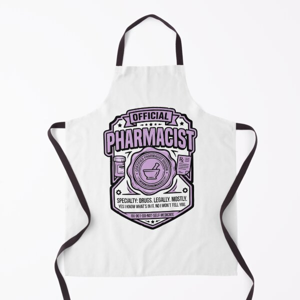 Item preview, Official Pharmacist Badge Drugs Legally Mostly Funny Pharmacist Gift designed and sold by StillWildink.
