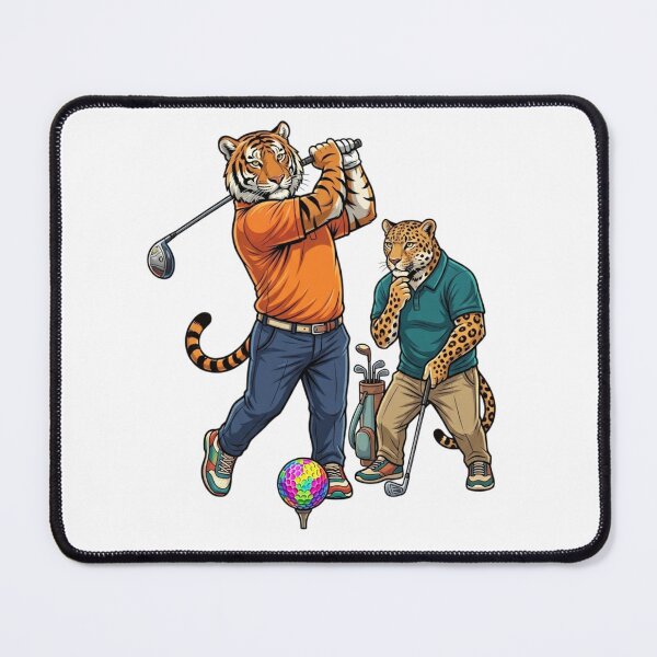 Item preview, Golfing Tiger designed and sold by PP&RAINBOW SHOP.