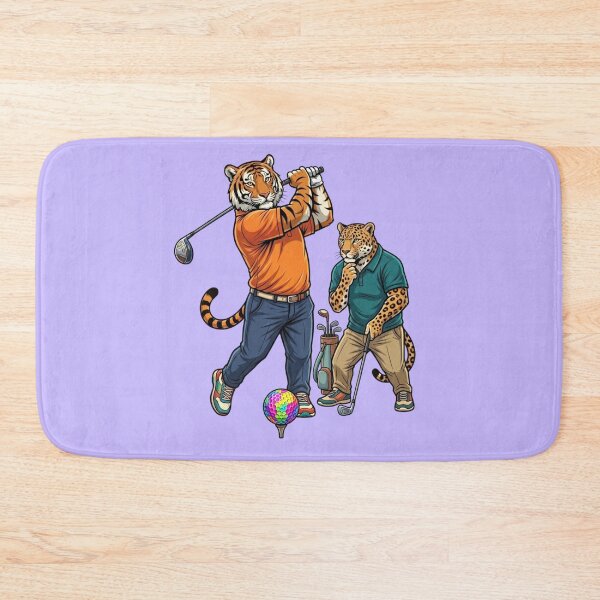 Item preview, Golfing Tiger designed and sold by PP&RAINBOW SHOP.