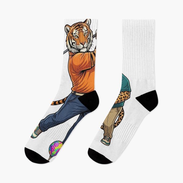 Item preview, Golfing Tiger designed and sold by PP&RAINBOW SHOP.