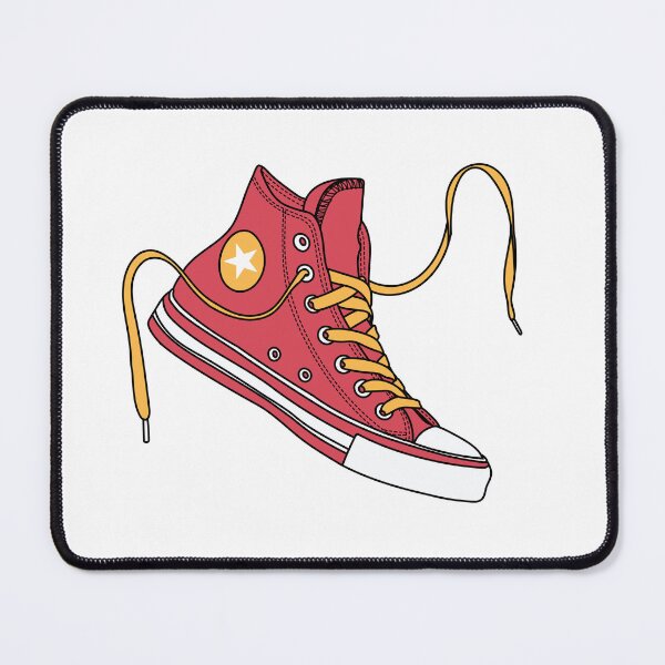 Item preview, Grapefruit & Sunflower high tops designed and sold by MickeyEdwards.