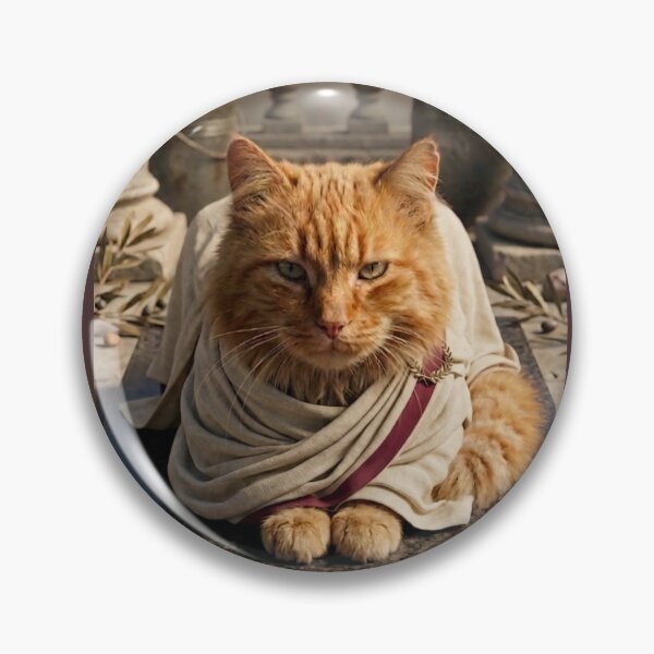 Item preview, ​Stoic Cat Rusty: Wisdom in Difficult Times designed and sold by NadinGerasi.