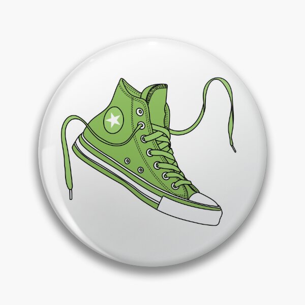 Item preview, Grass green high tops designed and sold by MickeyEdwards.